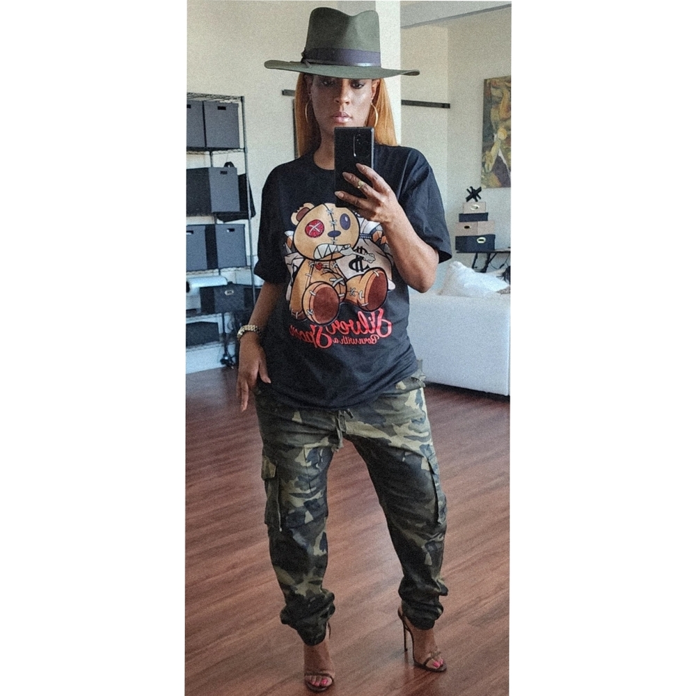 Camouflage Cargo Joggers
